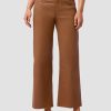 Women'S Hudson Jeans & Denim | Rosie High-Rise Wide Leg Ankle Jean In Coated Caramel Cafe | Hudson