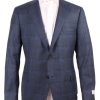 Men'S Samuelsohn Blazers & Sportcoats | Bennet Sport Jacket In Dark Blue Tonal Plaid | Samuelsohn