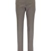 Men'S PT101 Pants | Delave Tricotine Stretch Trousers Taupe Light Brown | Pt01