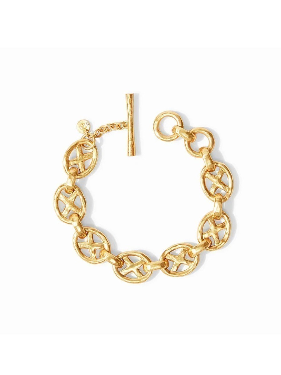 Women'S Julie Vos Bracelets | Avalon Demi Link Bracelet Gold Jewelry | Julie Vos | Larrimor'S