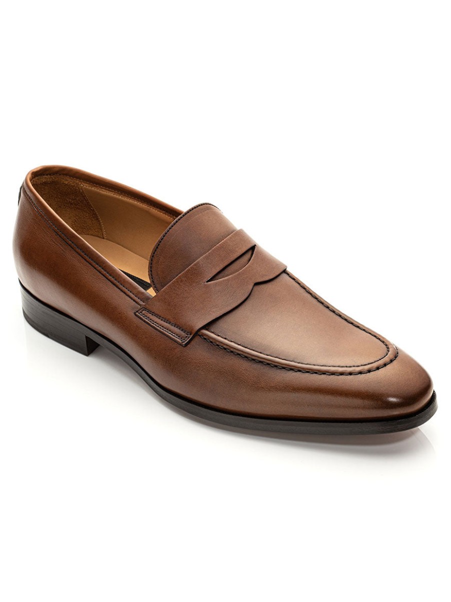 Men'S To Boot New York Loafers & Slip-Ons | To Boot New York Tesoro In Brandy