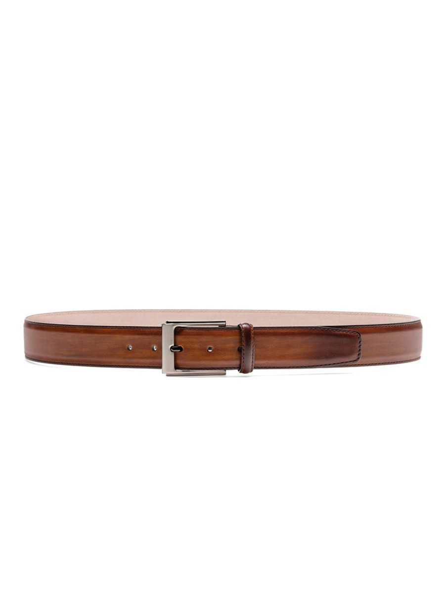 Men'S Magnanni Belts | Vega Belt In Cuero | Magnanni