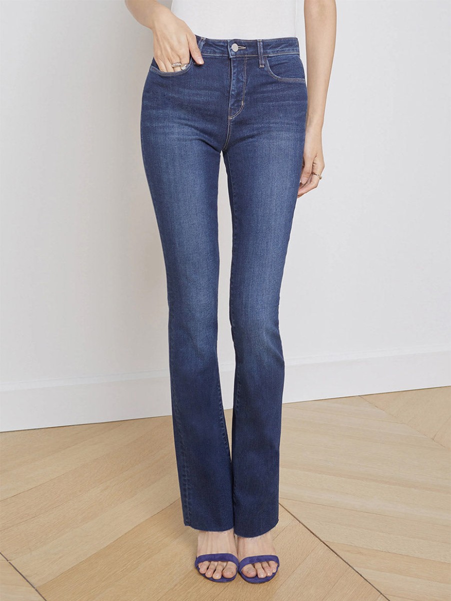 Women'S L'Agence Jeans & Denim | Ruth High Rise Straight Relaxed Jean In Venus | L'Agence