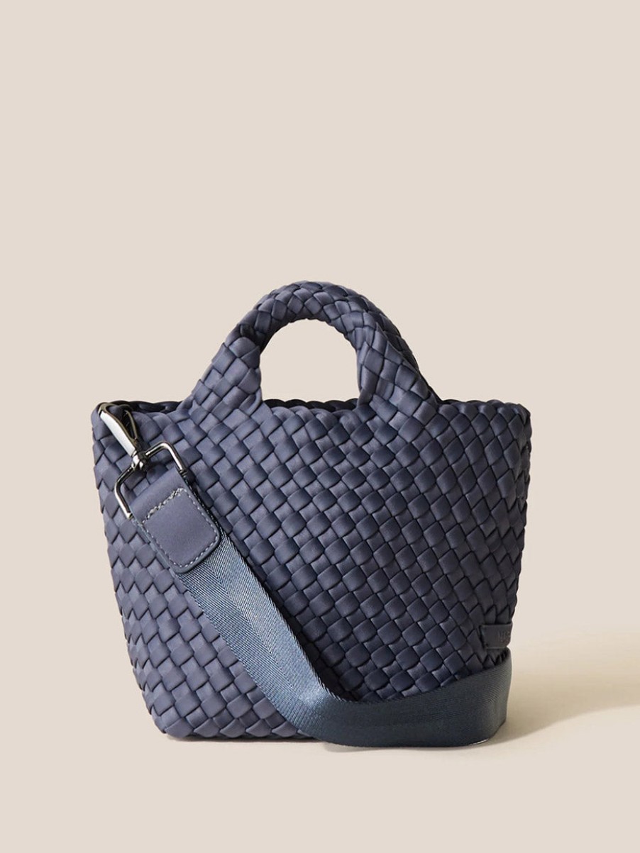 Women'S Naghedi Totes | St. Barths Petit Tote In Solid Anchor | Naghedi