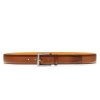 Men'S Magnanni Belts | Carbon Belt In Cognac | Magnanni