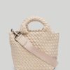 Women'S Naghedi Totes | St. Barths Petit Tote In Solid Ecru | Naghedi