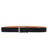 Men'S Magnanni Belts | Telante Belt Navy Suede | Magnanni