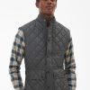 Men'S Barbour Coats & Jackets | Lowerdale Gilet Charcoal | Barbour