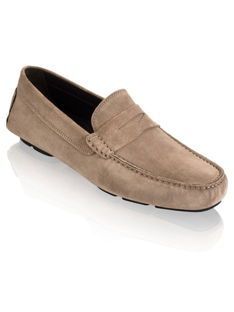 Men'S To Boot New York Loafers & Slip-Ons | Mitchum Taupe | To Boot New York