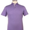 Men'S Larrimor's T-Shirts | Larrimor'S Essential Performance Cotton Polo Sport Fit In Purple