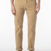 Men'S Ballin Pants | Crescent Modern 5 Pocket Twill Pants Khaki | Ballin