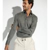 Men'S Isaia T-Shirts | Evening Polo Medium Grey | Isaia