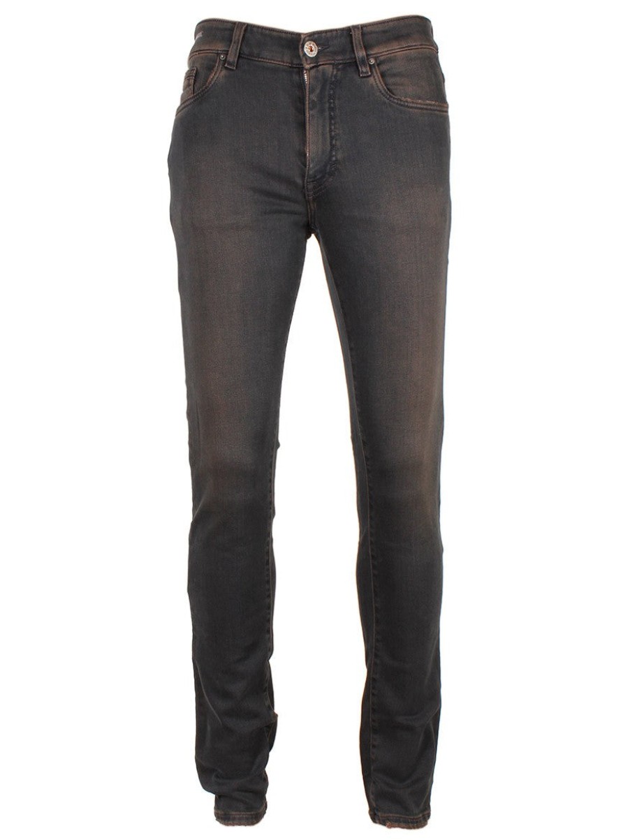 Men'S Teleria Zed Jeans | Cobra Over-Dyed Stretch Denim Desert Over | Teleria Zed