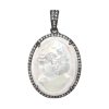 Women'S Margo Morrison Necklaces | Small Mother-Of-Pearl Cameo Charm | Margo Morrison