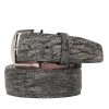 Men'S LEN Belts Belts | South African Buffalo Belt Grey | Len Belts