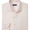 Men'S Peter Millar Dress Shirts | Sojourn Garment-Dyed Cotton Sport Shirt Misty Rose | Peter Millar