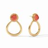 Women'S Julie Vos Earrings | Flora Statement Earring Iridescent Coral | Julie Vos