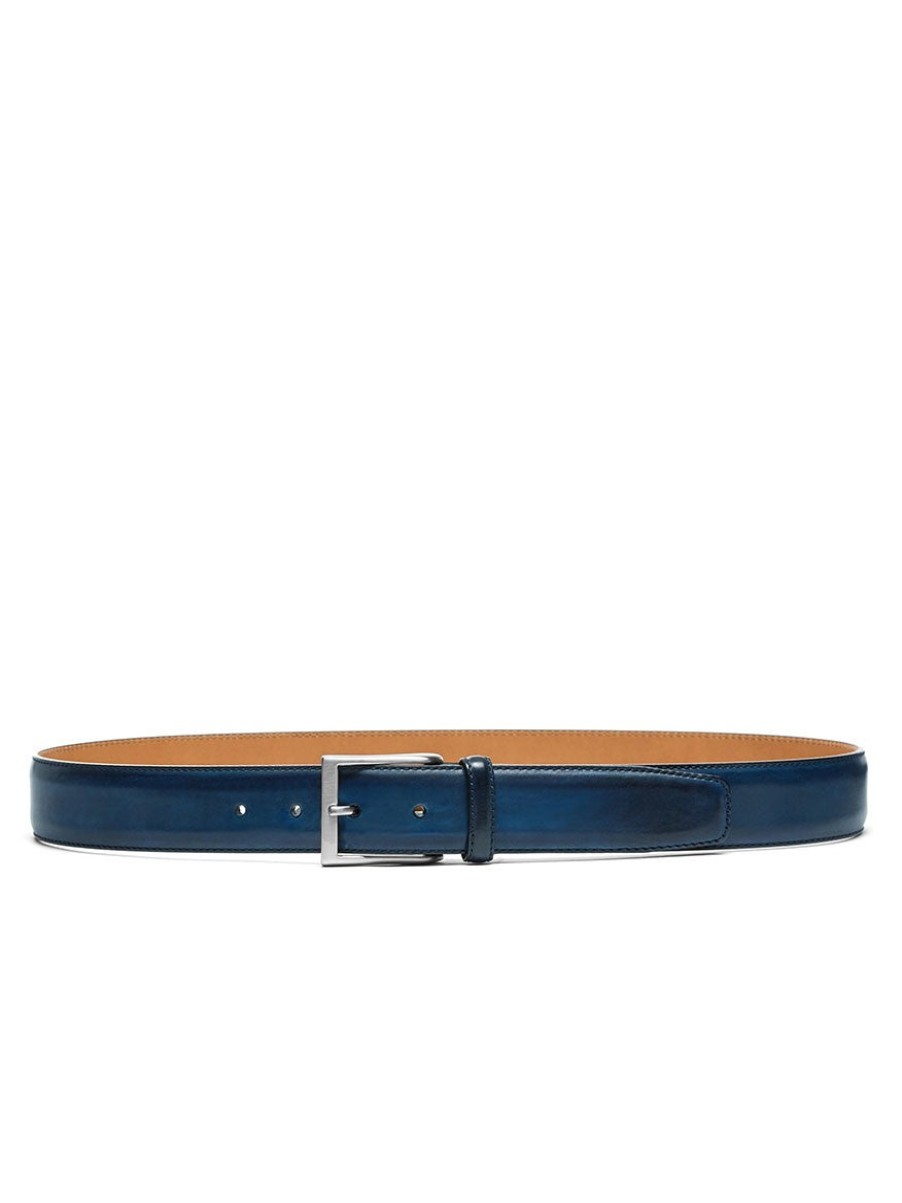 Men'S Magnanni Belts | Viento Belt Royal Accessories | Magnanni