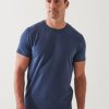 Men'S Patrick Assaraf T-Shirts | Iconic T-Shirt In Seaport | Patrick Assaraf