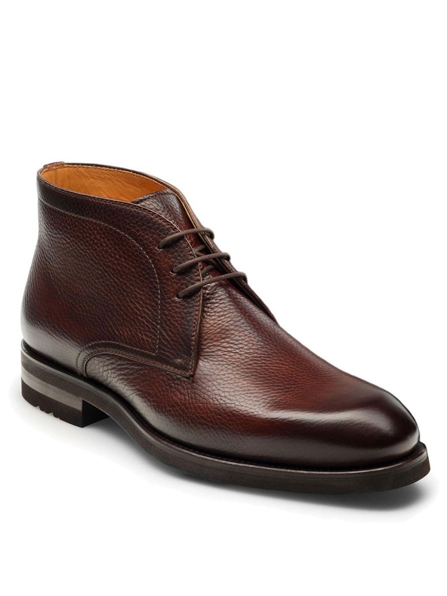 Men'S Magnanni Chukkas | Malone Ii Mid-Brown Shoes | Magnanni