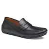 Men'S J & M Collection Loafers & Slip-Ons | Baldwin Driver Penny Black Sheepskin | J & M Collection