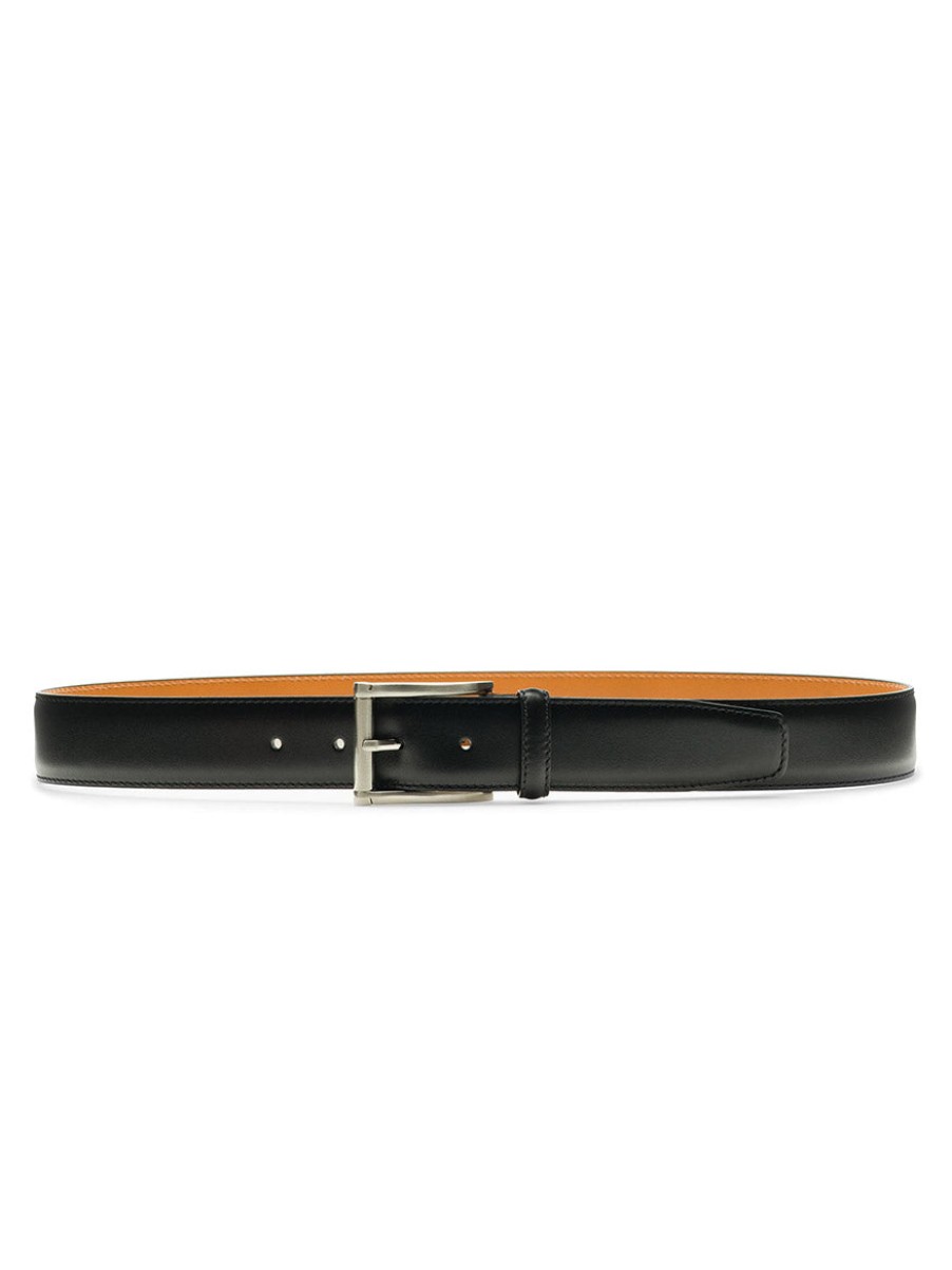 Men'S Magnanni Belts | Carbon Belt In Black | Magnanni