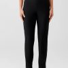 Women'S Eileen Fisher Pants & Leggings | Washable Stretch Crepe Pant Black | Eileen Fisher