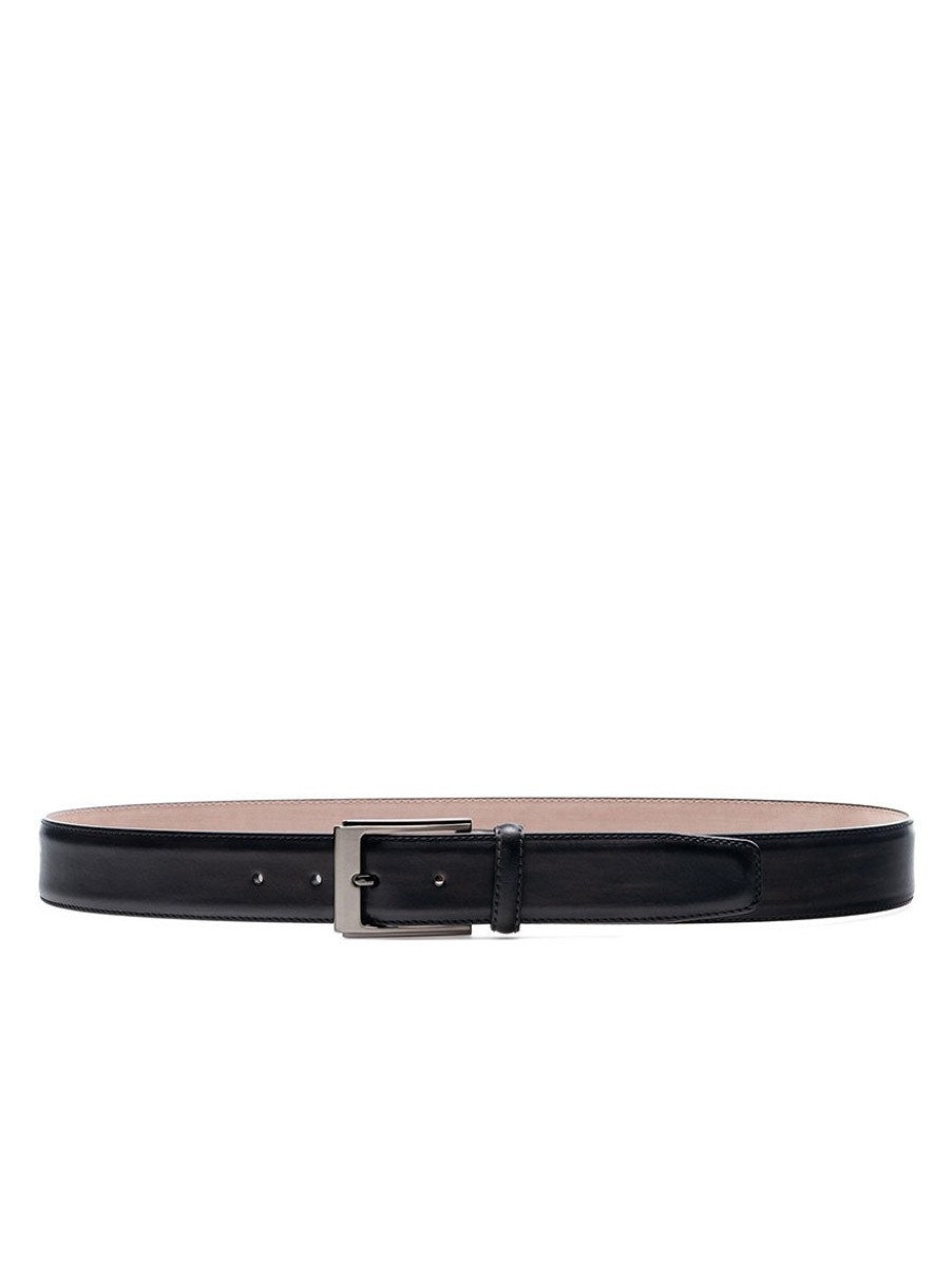 Men'S Magnanni Belts | Vega Belt Grey Accessories | Magnanni