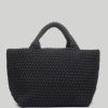 Women'S Naghedi Totes | St. Barths Medium Tote Solid Onyx | Naghedi