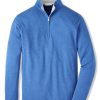 Men'S Peter Millar T-Shirts | Crown Comfort Pullover Cape Blue | Peter Millar