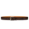 Men'S Magnanni Belts | Anza Belt In Tabaco | Magnanni