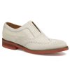 Men'S J & M Collection Loafers & Slip-Ons | Ashford Wingtip Slip-On Bone | J & M Collection