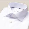 Men'S Eton Dress Shirts | Classic Fit Twill Dress Shirt White | Eton