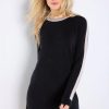 Women'S Lisa Todd Dresses | Two Timer Dress In Onyx | Lisa Todd