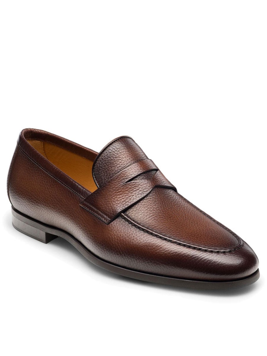 Men'S Magnanni Loafers & Slip-Ons | Diezma Ii Brown Shoes | Magnanni