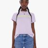 Women'S Mother Denim Tops | The Boxy Goodie Goodie Daisies Don'T Tell | Mother Denim