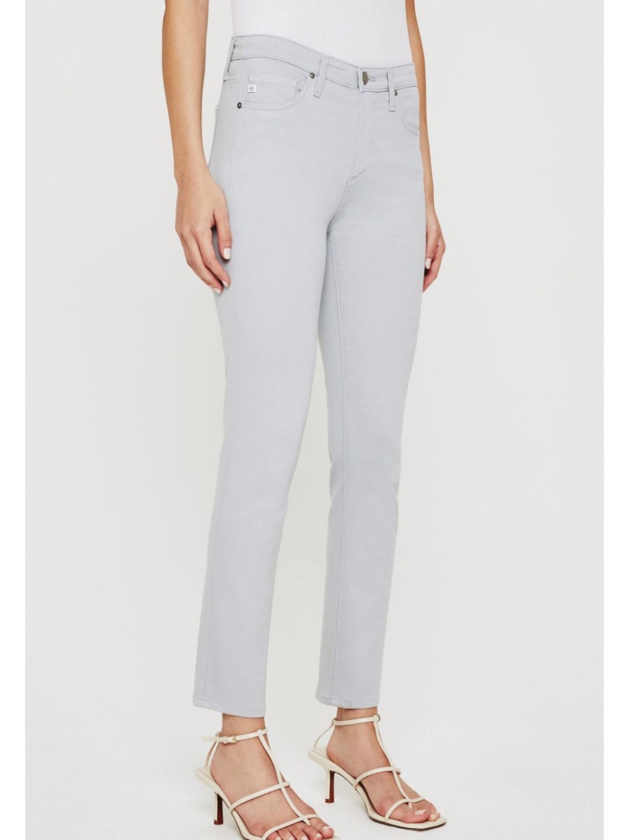 Women'S AG Jeans Jeans & Denim | Prima Crop White Sands Denim | Ag Jeans