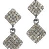 Women'S Margo Morrison Earrings | Margo Morrison Double Diamond Shape Drop Earrings