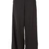 Women'S Porto Pants & Leggings | Holiday Crepe Pant In Black | Porto