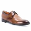 Men'S Santoni Oxfords & Derbys | Buy Induct Oxfords Brown Shoes