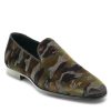 Men'S Magnanni Loafers & Slip-Ons | Jareth Green Camo Velvet Shoes | Magnanni