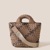 Women'S Naghedi Totes | St. Barths Petit Tote In Plaid Mojave | Naghedi