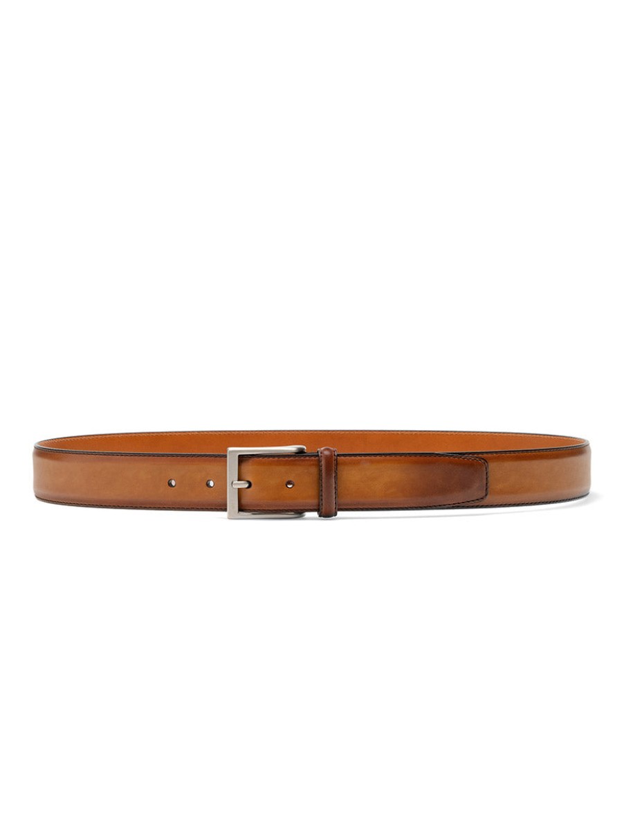 Men'S Magnanni Belts | Viento Belt In Cuero | Magnanni