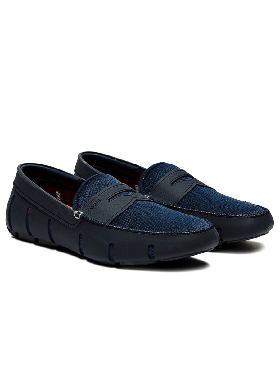 Men'S SWIMS Loafers & Slip-Ons | Swims Penny Loafer In Navy