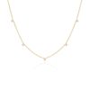 Women'S EF Collection Necklaces | Buy 7 Prong Set Diamond Necklace Gold Jewelry