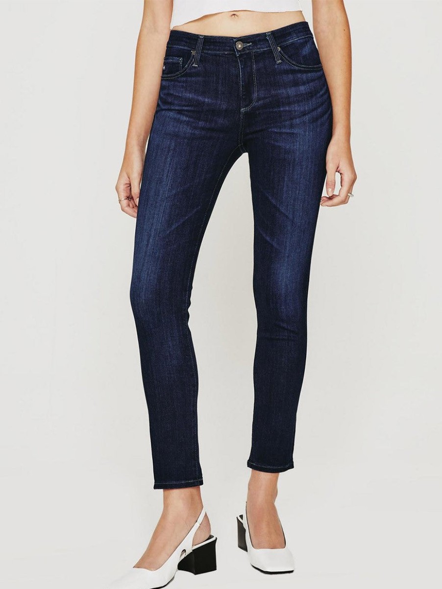 Women'S AG Jeans Jeans & Denim | Prima Mid-Rise Cigarette Concord Denim | Ag Jeans