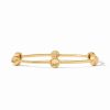 Women'S Julie Vos Bracelets | Milano Luxe Gold Bangle Medium In Iridescent Champagne | Julie Vos