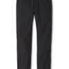 Men'S Peter Millar Pants | Ultimate Sateen Five-Pocket Pant Black Pants | Peter Millar