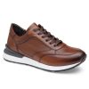 Men'S J & M Collection Sneakers | Briggs Jogger Brown | J & M Collection