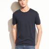 Men'S Vince T-Shirts | Crew Neck T-Shirt Coastal Blue | Vince